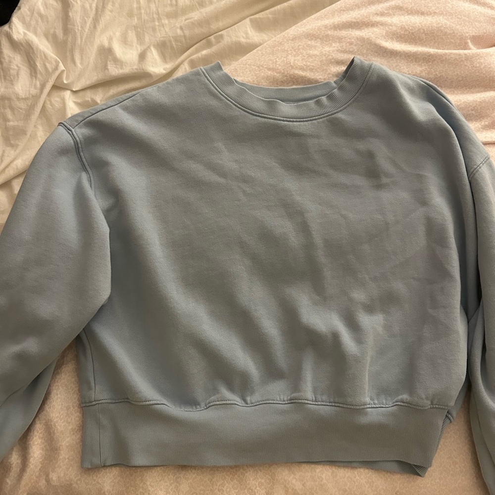 Light Blue Crewneck Sweatshirt